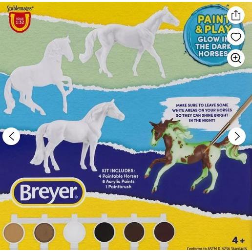 Breyer Paint & Play- Glow in the Dark