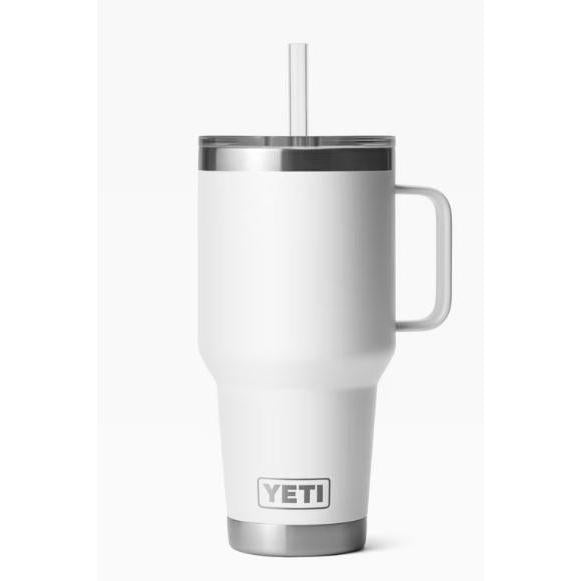 Yeti Rambler 1L Straw Mug - White