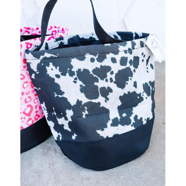 The Front Porch Label Round Storage Bin- Multiple Colours