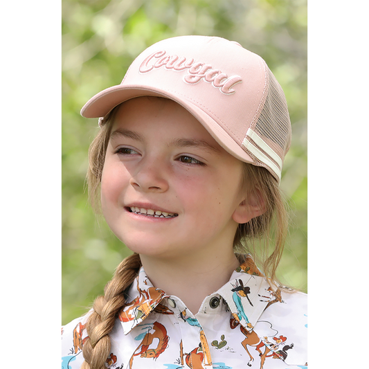 Cinch Girl's Trucker Cap - Pink