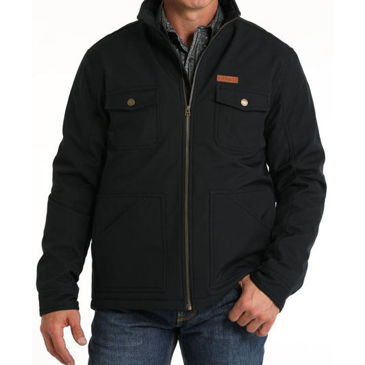 Cinch Men's Long Sleeved Bonded Jacket - Black