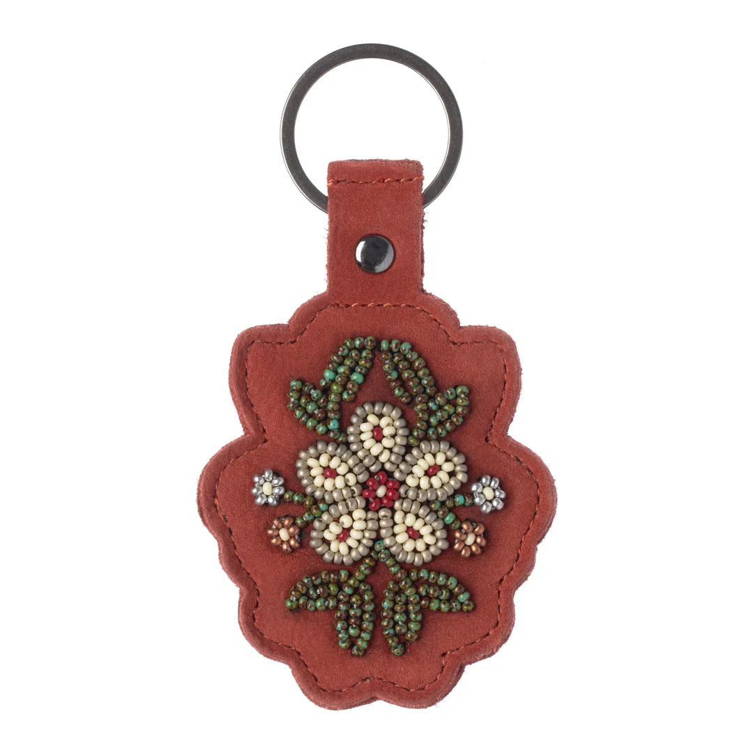 Manitobah Floret Beaded Keychain- Multiple Colours