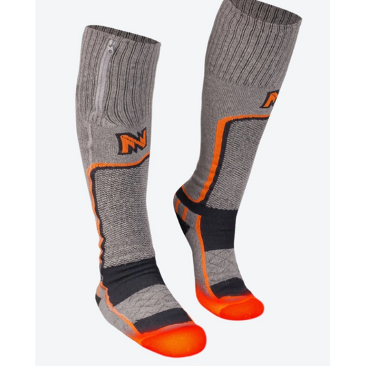 FieldSheer Pro  Merino Heated Socks Men's 3.7V  - Dark Grey
