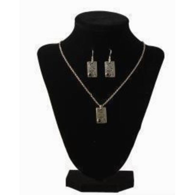 Blazin Roxx Aces of Clubs Jewelry Set - Irvine Tack & Western Wear