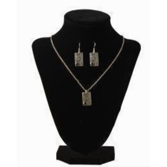 Blazin Roxx Aces of Clubs Jewelry Set
