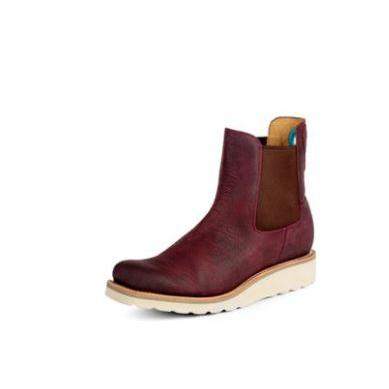 Macie Bean Women's Swedge - Pink Distressed Bison