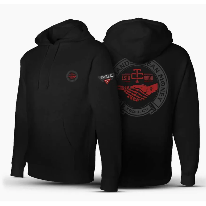 Troll Co Men's DHCM Haggler Hoodie - Black