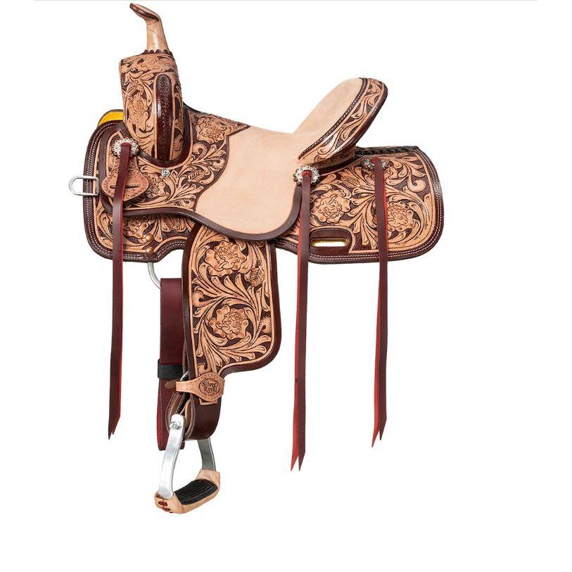 Silver Royal Youth 12" Moulton Barrel Saddle