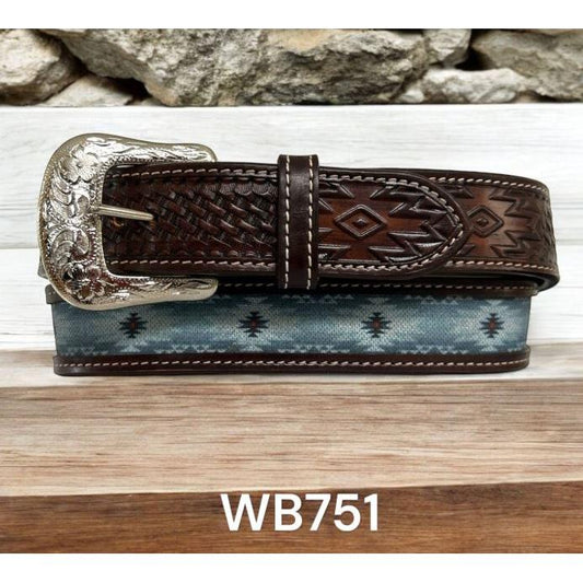 Ranger Belt  Blue SW Design Billet Style