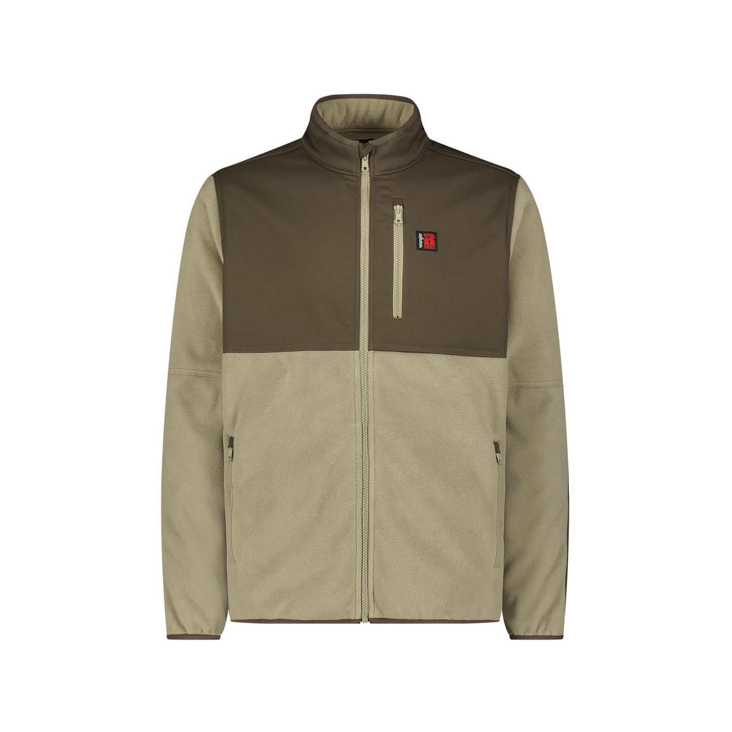 Wrangler Unisex Riggs Long Sleeve Wind Block Work Fleece Jacket- Multiple Colours