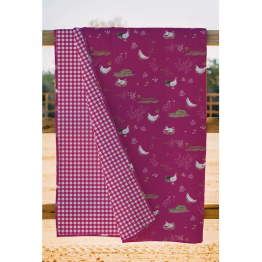 Ida Mae Farmstead Berry Quilt-Twin