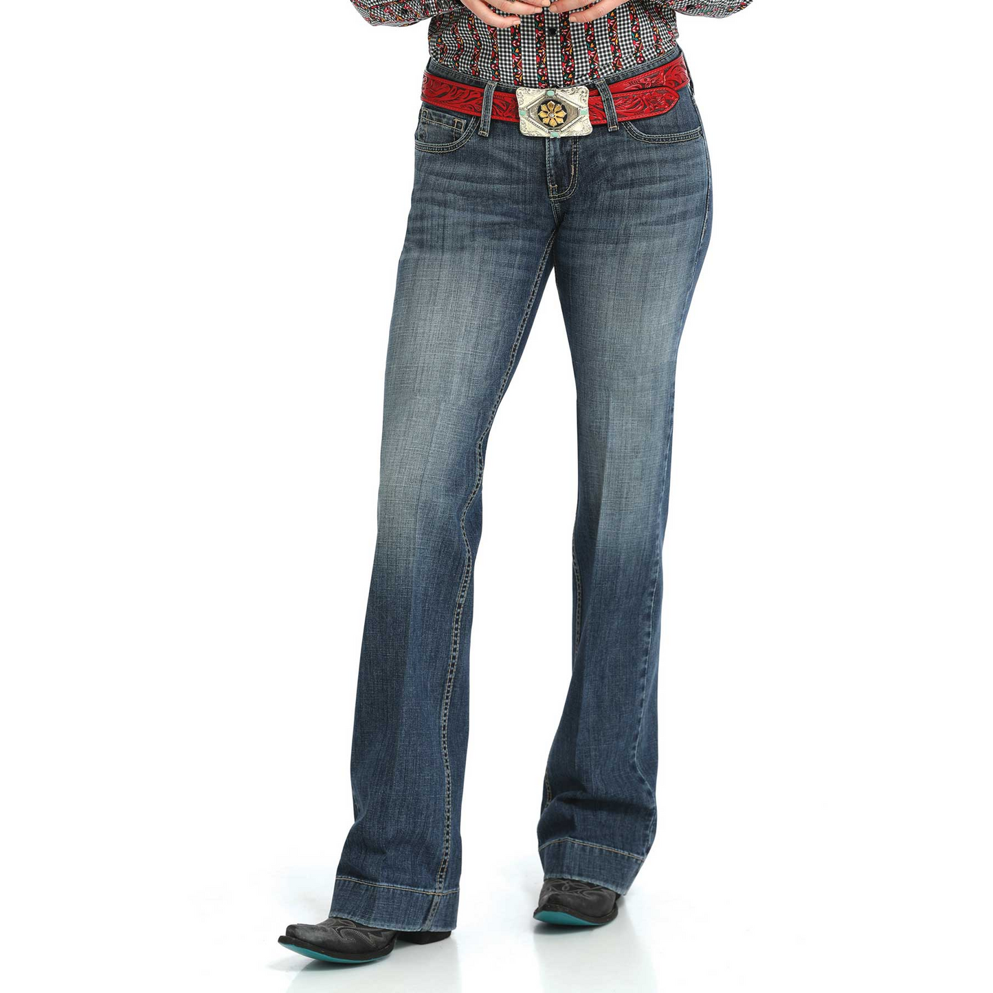 Cinch Women's Jayley Jeans - Medium Stone