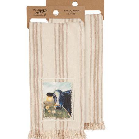Morning Cow - Kitchen Towel