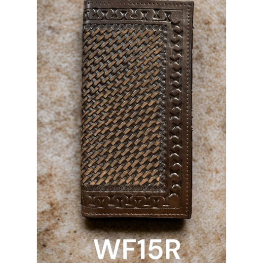 Ranger Twisted X Rodeo Basket Weave Wallet