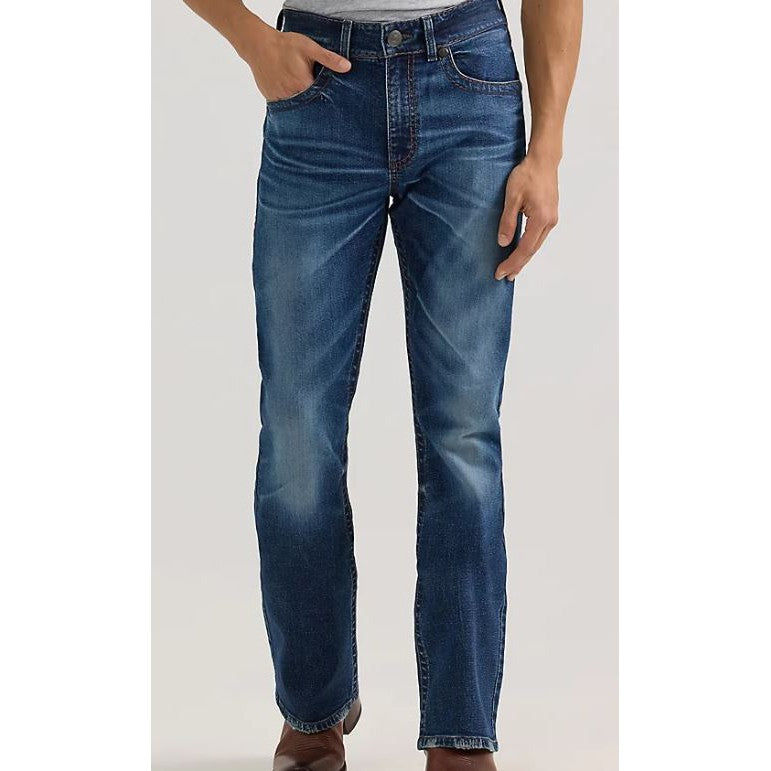 Wrangler Men's Slim Fit Bootcut Jean - Deverow