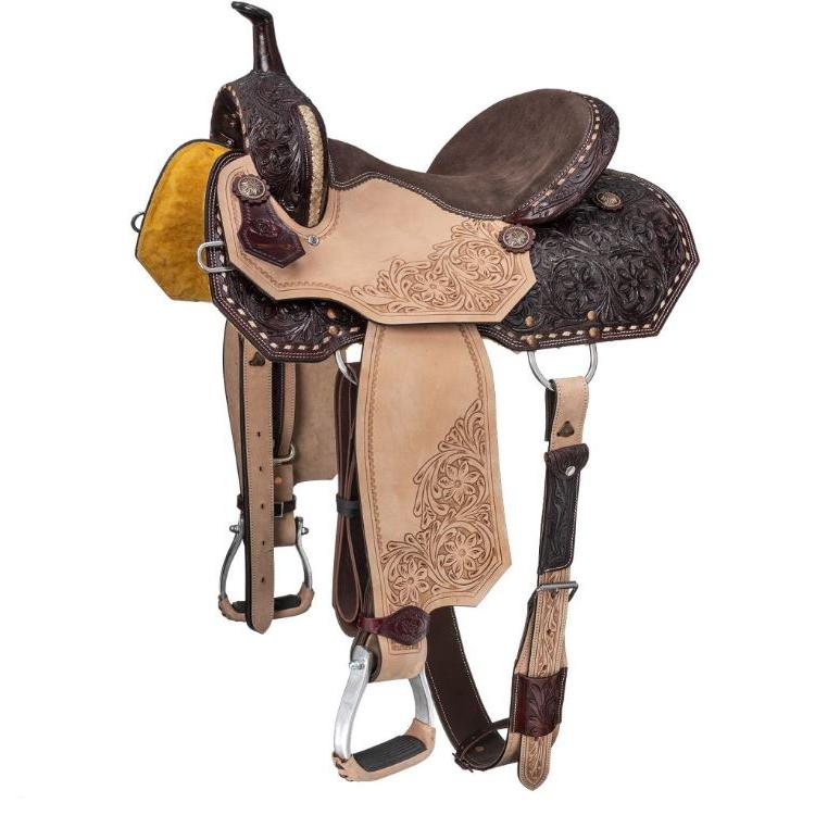 Silver Royal Youth 13" Bisbee Barrel Saddle