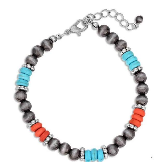 Montana Silversmiths The Badlands Beaded Bracelet