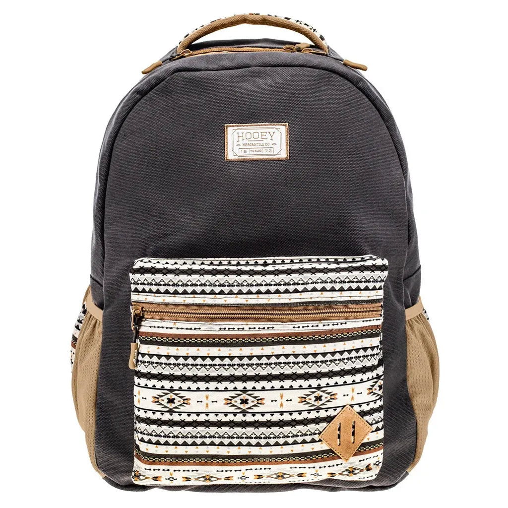 Hooey Recess Comanche Pattern Backpack-Taupe