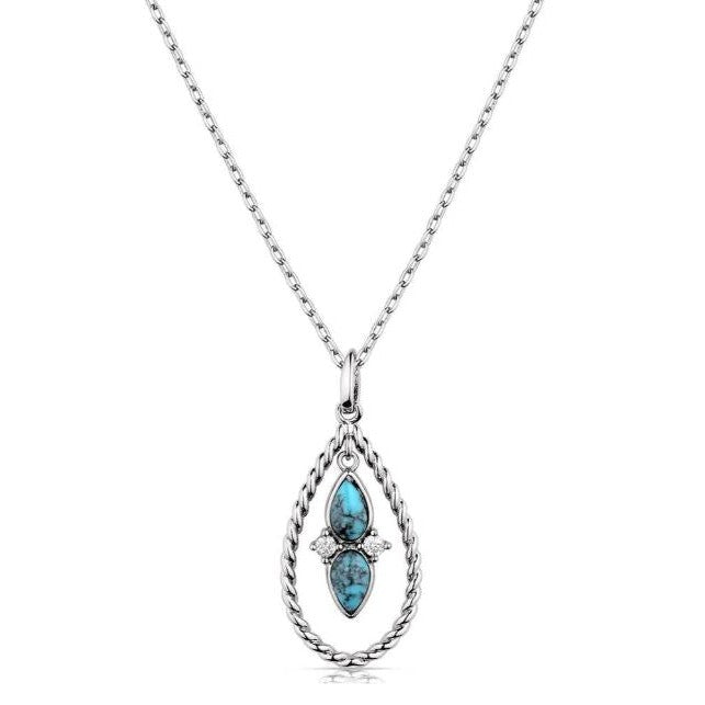 Montana Silversmiths Moonlit Ocean Turquoise Necklace