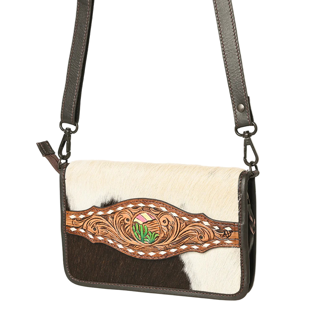 American Darling Genuine Leather Hair On Organizer