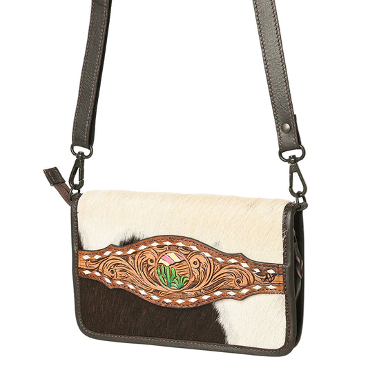 American Darling Genuine Leather Hair On Organizer