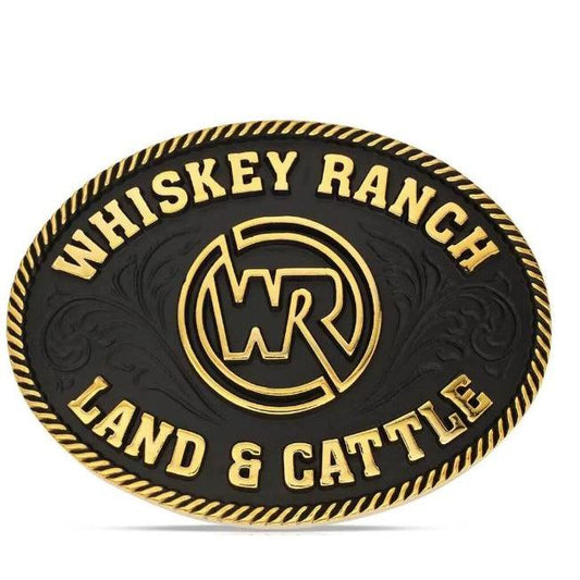 Montana Silversmiths Classic Whiskey Ranch Buckle