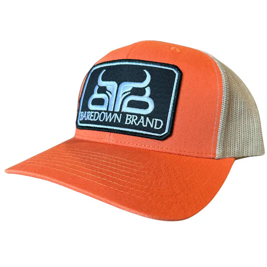 Baredown Brand Curved Ball Cap Black- High Noon