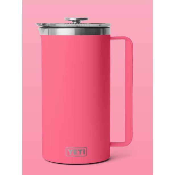 Yeti Rambler™ 1.9L French Press w/Twist-to-Lock French Press Lid - Tropical Pink