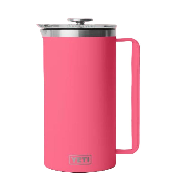 Yeti Rambler™ 1.9L French Press w/Twist-to-Lock French Press Lid - Tropical Pink