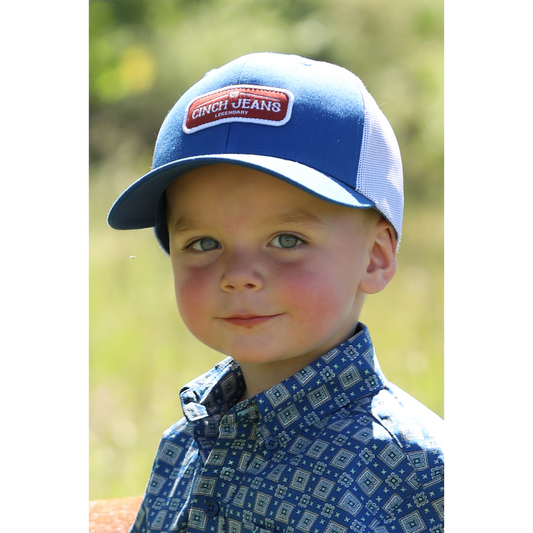 Cinch Boy's Trucker Cap - Royal Blue
