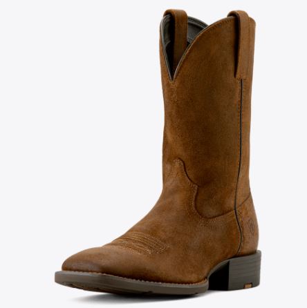Ariat Men's Sport  Big Country Cowboy Boot- Brown Roughout