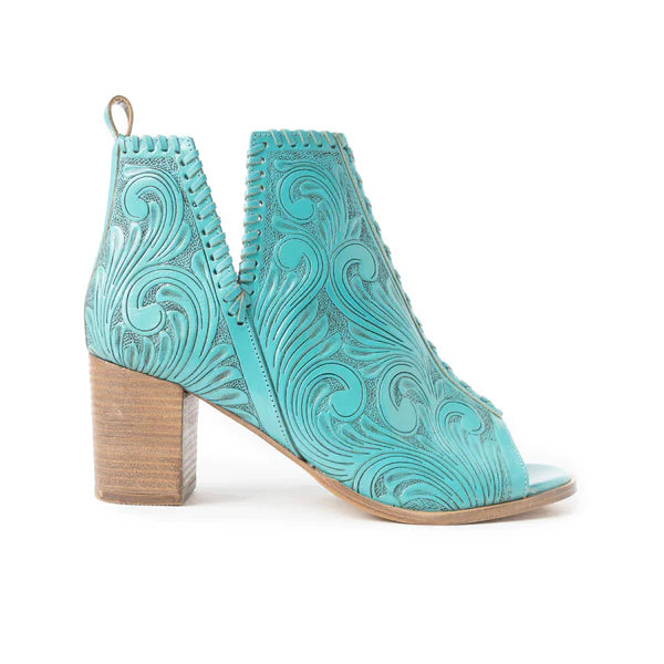 Myra Women's Persimmonee Boots- Turquoise