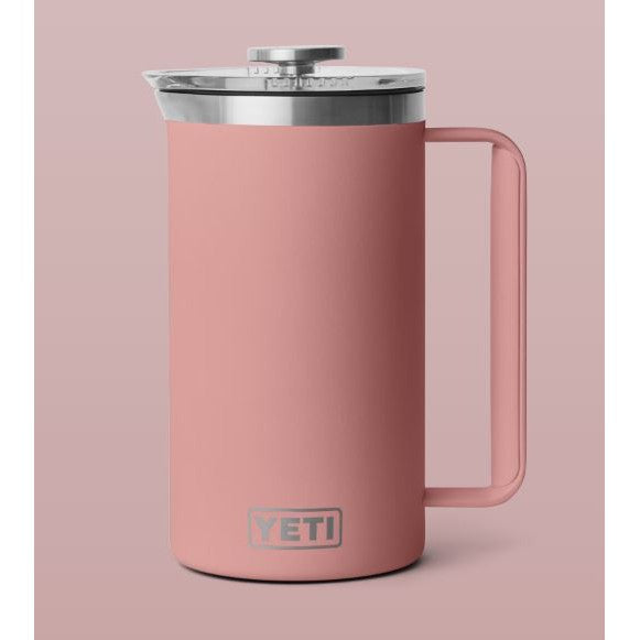 Yeti Rambler 1 Litre French Press- Sandstone Pink