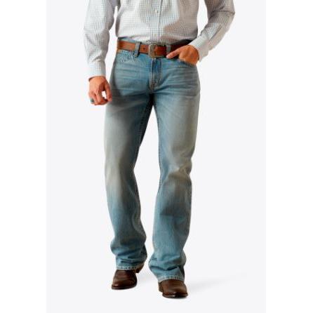 Ariat Men's M4 Relaxed Louis Boot Cut Jeans- Corralitos