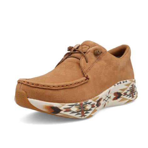 Twisted X Ladies Ultralite X Casual Shoe - Caramel Multicolor