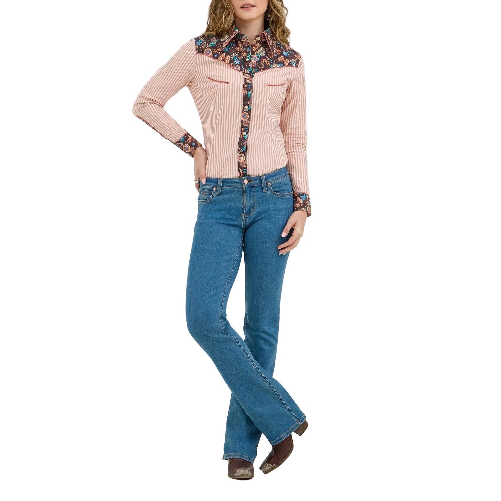Wrangler Women's Lainey Wilson Mae Boot Jean- Denim - Irvine Tack & Western Wear