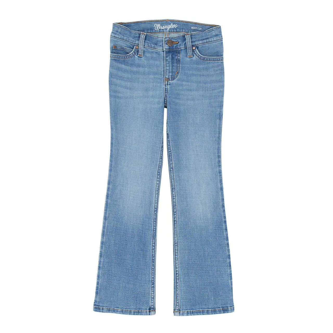 Wrangler Girl's Western Bootcut Jean- Serenity