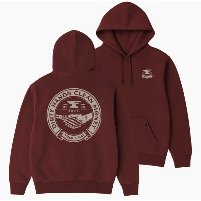 Troll Co DHCM Haggler Hoodie - Multiple Colours - Irvine Tack &amp; Western Wear