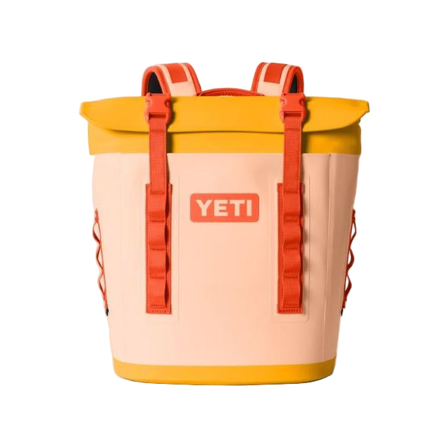 YETI Hopper M12 Backpack Soft Cooler - Beekeeper Peach