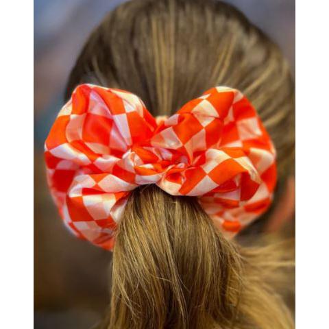 Sterling Kreek Pep Rally Scrunchie-Orange