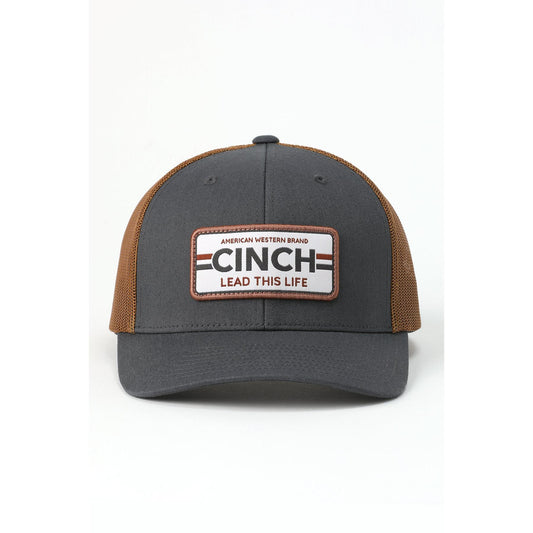 Cinch Mens Trucker Cap -Charcoal