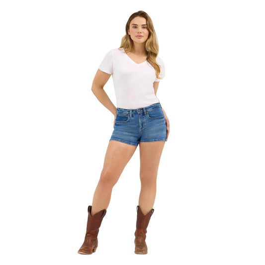 Wrangler Retro Women's Mid Rise Shorts - Saige - Irvine Tack & Western Wear
