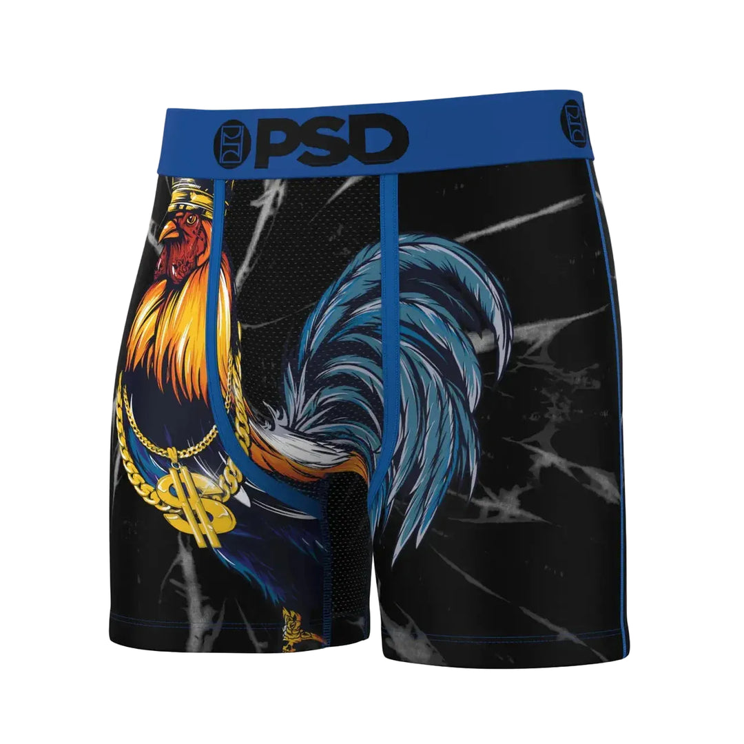 PSD Underwear Cocky King Boxer Brief - Black