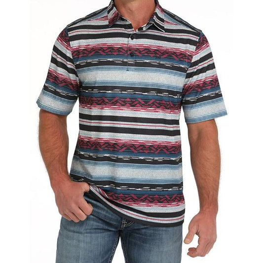 Cinch Men's Arenaflex Southwest Print Polo - Multi