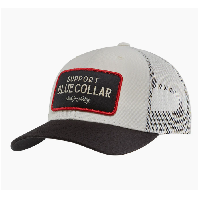 Troll SBC Barricade Curved Bill Cap- White/Black