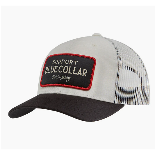 Troll SBC Barricade Curved Bill Cap- White/Black