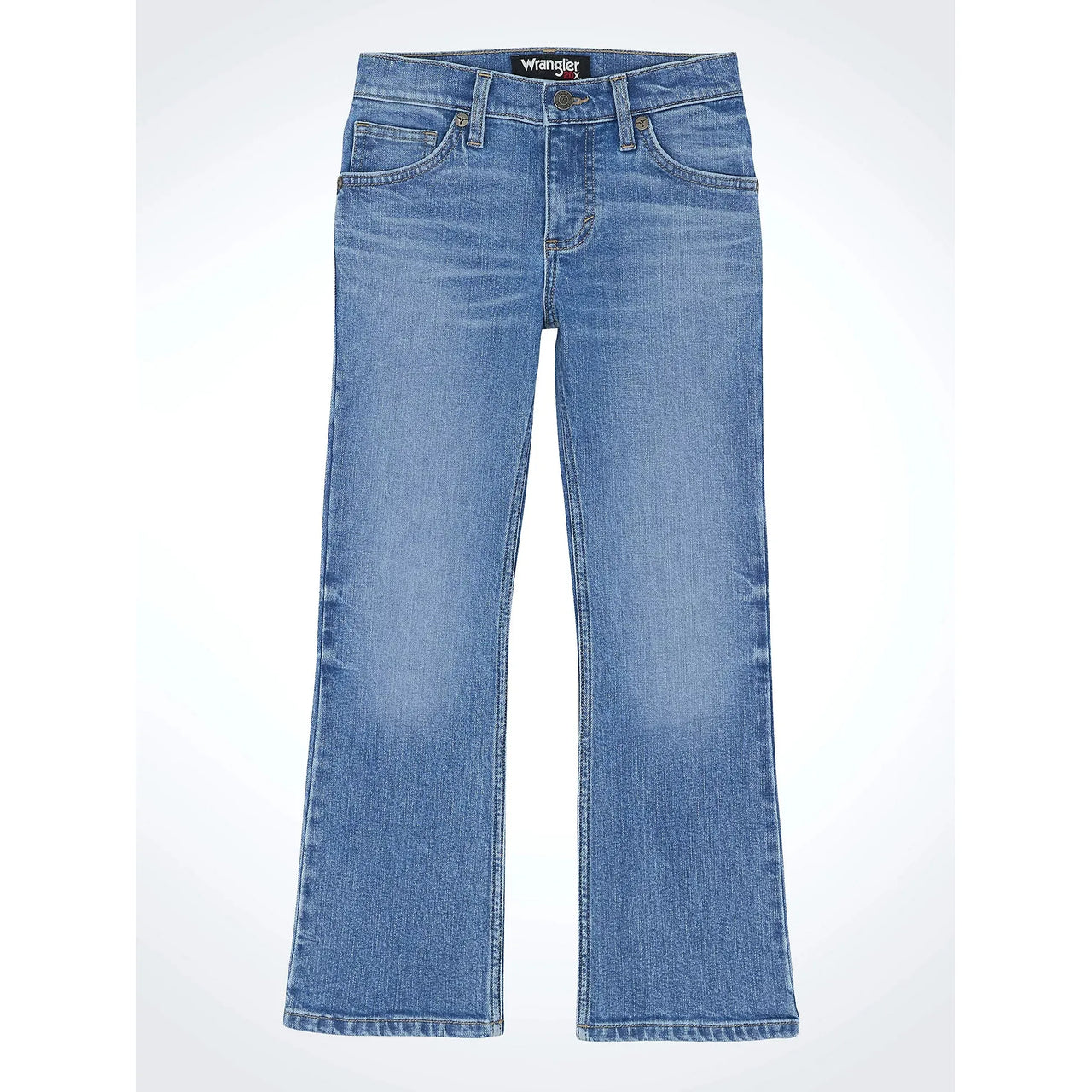 Wrangler Boys 20X Vintage Slim Boot Cut Jean- Medium Blue