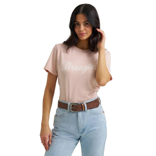 Wrangler Women's Short Sleeve Tee Shirt- Multiple Colours