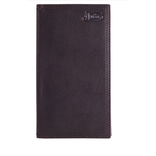 Justin Genuine Leather Rodeo Wallet- Dark Brown Rugger