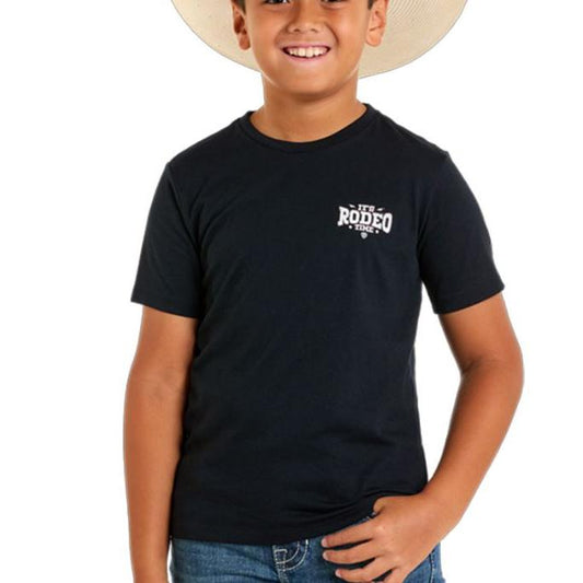 Rock & Roll Boys Dale Ol Son Graphic Short Sleeve Tee - Black